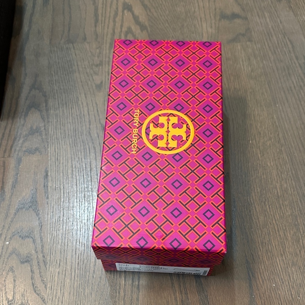 Tory Burch Pink and Orange Geometric Box